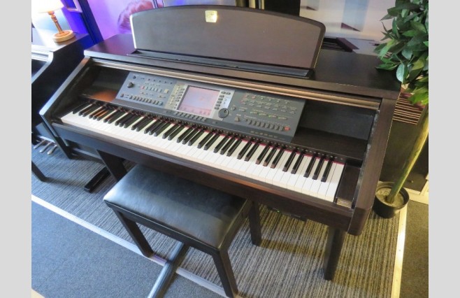 Used Yamaha CVP207 Rosewood Digital Piano Complete Package - Image 3